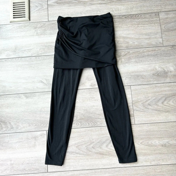 Cabi Black Mesh Skirted  Leggings - Picture 4 of 14